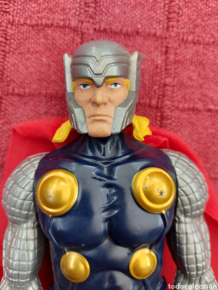 Figuras y mu&ntilde;ecos Marvel: FIGURA DE ACCI&Oacute;N THOR MARVEL HASBRO 2013 HEROE DE LOS VENGADORES - Foto 3
