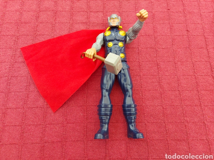 Figuras y mu&ntilde;ecos Marvel: FIGURA DE ACCI&Oacute;N THOR MARVEL HASBRO 2013 HEROE DE LOS VENGADORES - Foto 6