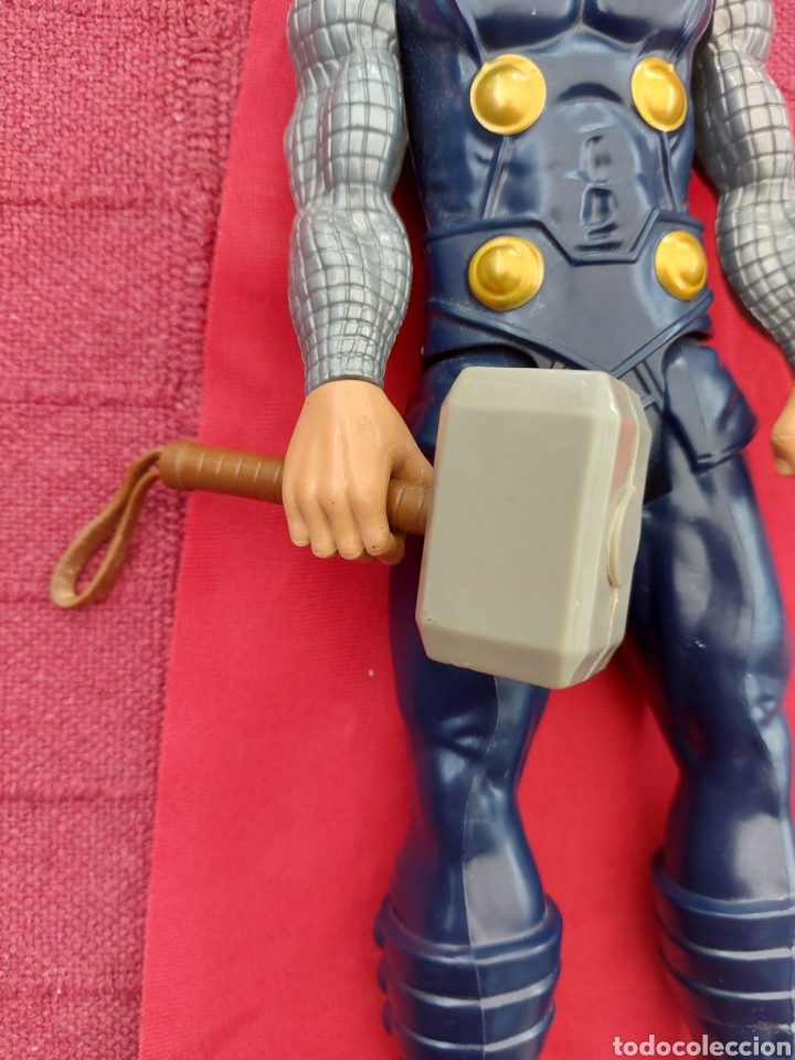 Figuras y mu&ntilde;ecos Marvel: FIGURA DE ACCI&Oacute;N THOR MARVEL HASBRO 2013 HEROE DE LOS VENGADORES - Foto 8