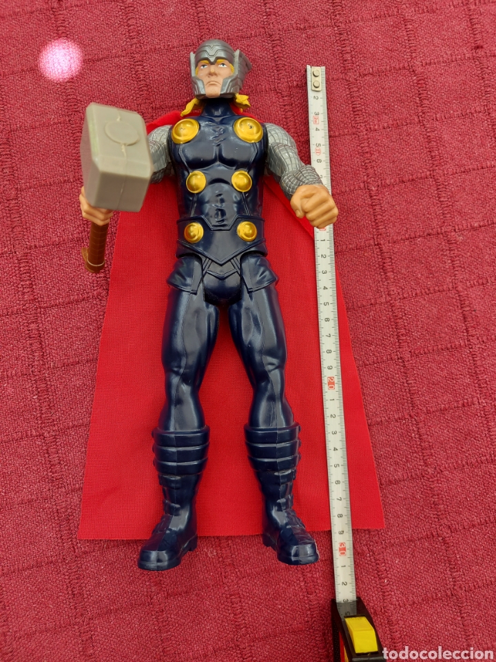 Figuras y mu&ntilde;ecos Marvel: FIGURA DE ACCI&Oacute;N THOR MARVEL HASBRO 2013 HEROE DE LOS VENGADORES - Foto 11