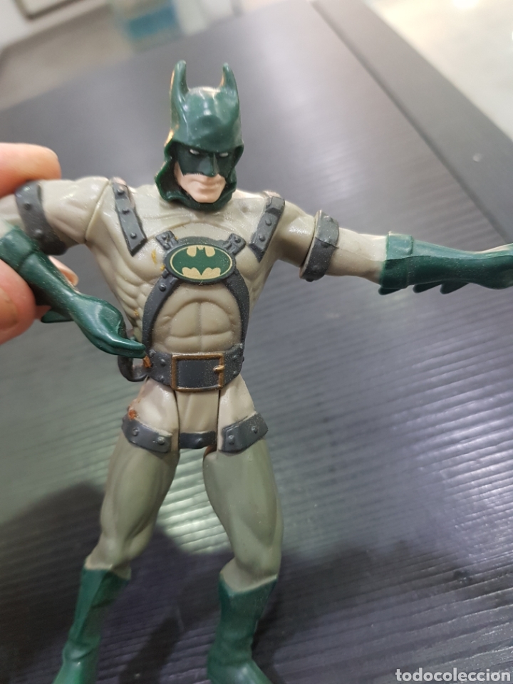 Figuras y mu&ntilde;ecos Marvel: Mu&ntilde;eco Batman verde DC Comics 1995. (L36) - Foto 2