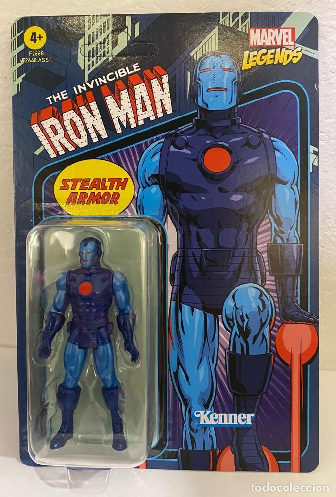 Figuras y mu&ntilde;ecos Marvel: MARVEL LEGENDS RETRO - THE INVINCIBLE IRON MAN - STEALTH ARMOR - HASBRO - Foto 1