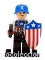 Figuras y mu&ntilde;ecos Marvel: FIGURA DEL CAPITAN AMERICA (NUEVO) LOTE 4 - Foto 1