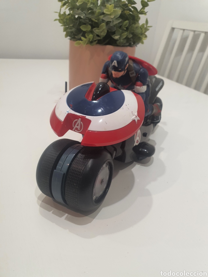 Figuras y mu&ntilde;ecos Marvel: Moto capitan america - Foto 2