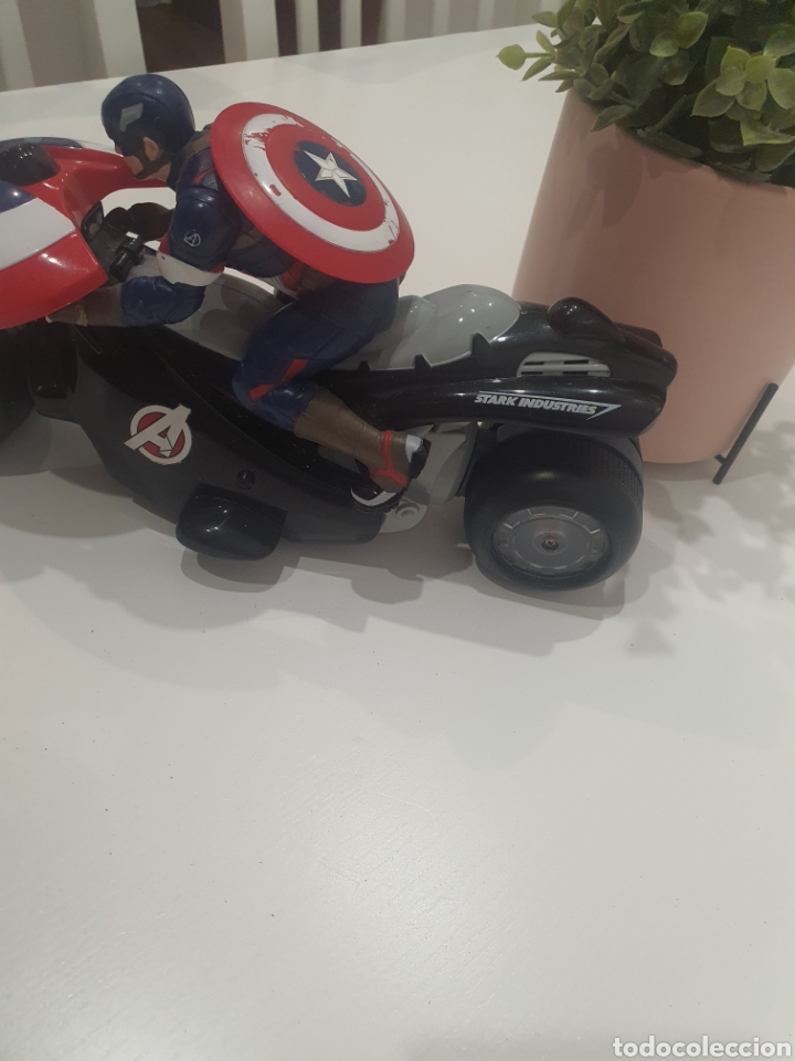 Figuras y mu&ntilde;ecos Marvel: Moto capitan america - Foto 3
