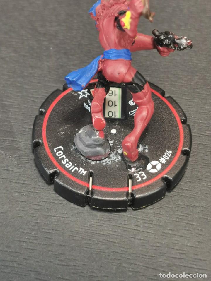 Figuras y mu&ntilde;ecos Marvel: Corsair #024. Marvel Heroclix. WizKids, 2003. - Foto 7