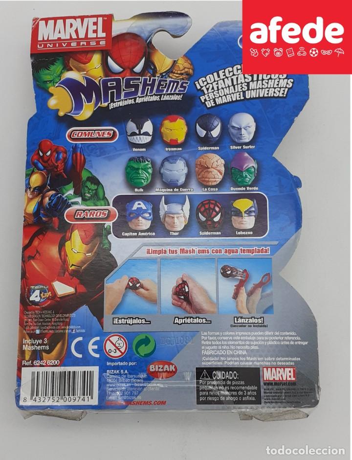 Figuras y mu&ntilde;ecos Marvel: MARVEL MASHEMS 2 PACK. BIZAK DEL 2011. - Foto 8