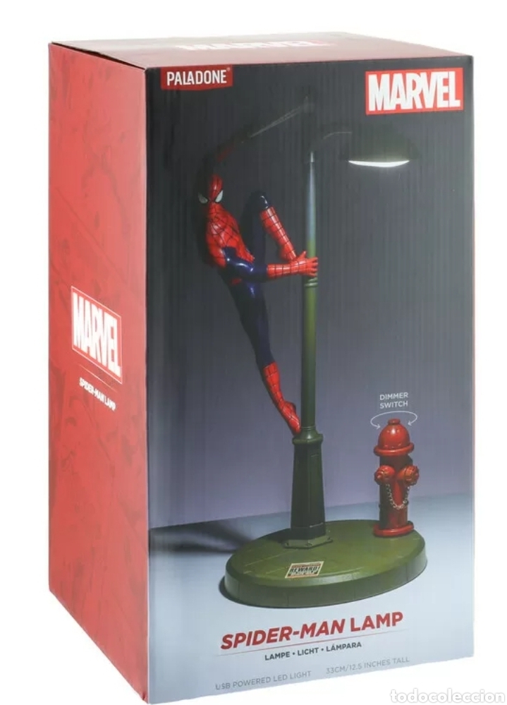Figuras y mu&ntilde;ecos Marvel: Lampara Spiderman - Foto 3