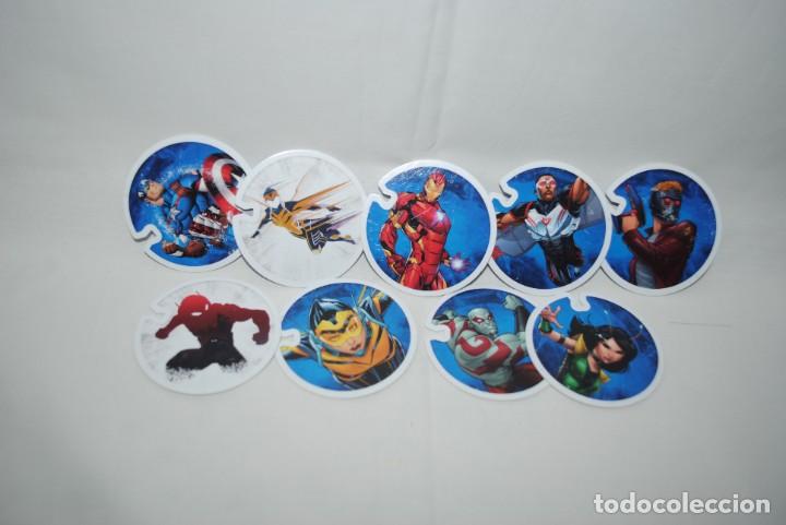 Figuras y mu&ntilde;ecos Marvel: TAZO MARVEL FLIZZ , LOTE . - Foto 1