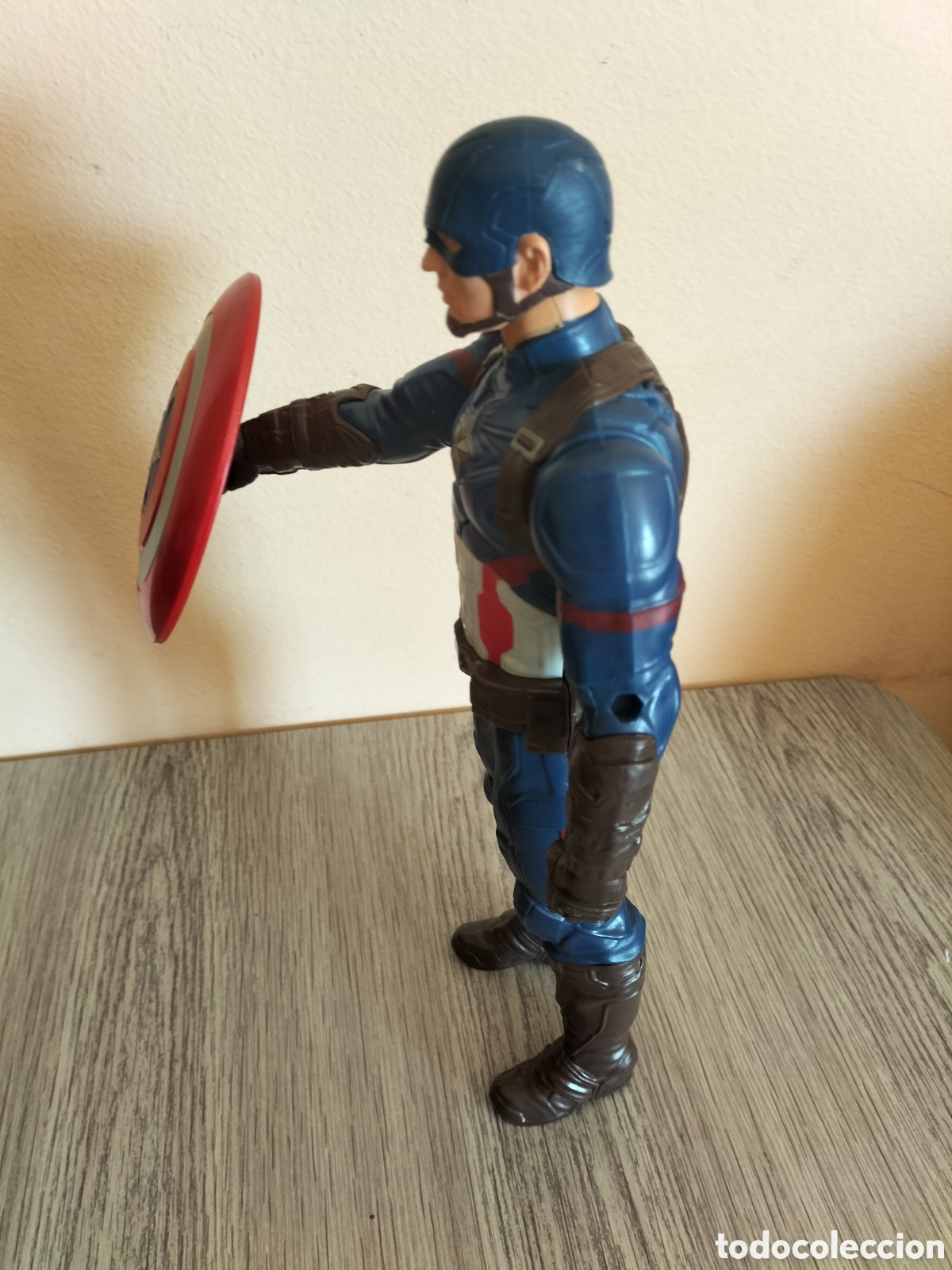 Figuras y mu&ntilde;ecos Marvel: Marvel Capit&aacute;n Am&eacute;rica con sonido hasbro - Foto 2