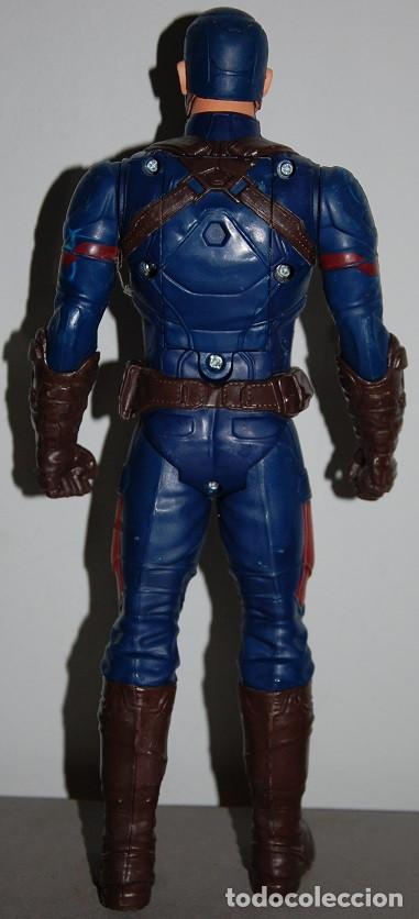 Figuras y mu&ntilde;ecos Marvel: FIGURA CAPITAN AMERICA MARVEL 2015 CON SONIDOS-06 - Foto 2