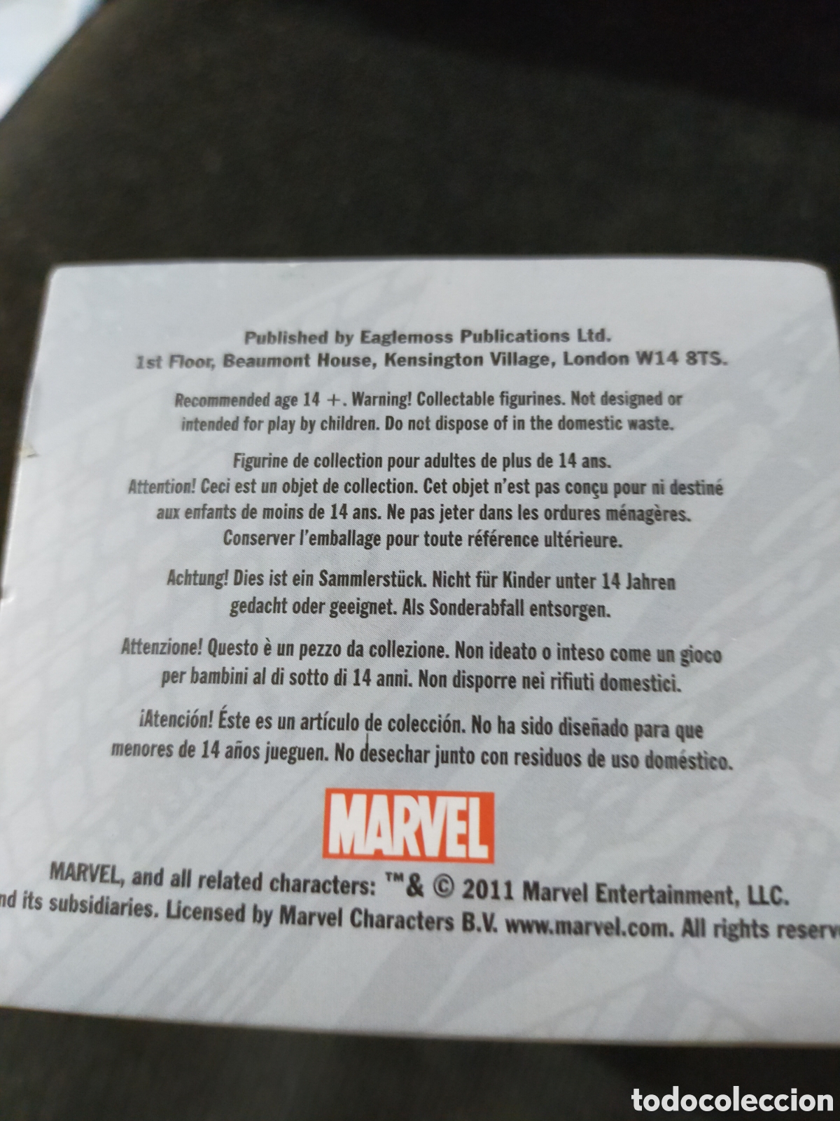 Figuras y mu&ntilde;ecos Marvel: FIGURA MARVEL PLOMO ANNIHILUS NUEVA EN SU CAJA - Foto 2