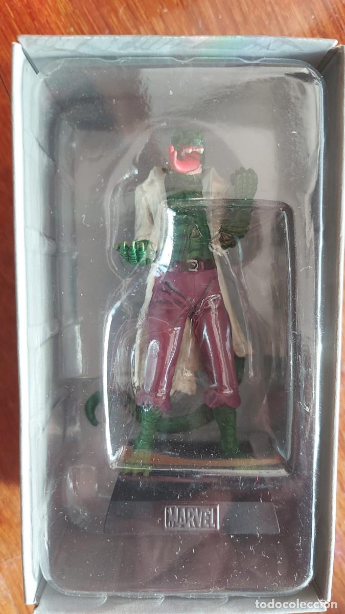 Figuras y mu&ntilde;ecos Marvel: figura el lagarto 52 eaglemoss - Foto 2