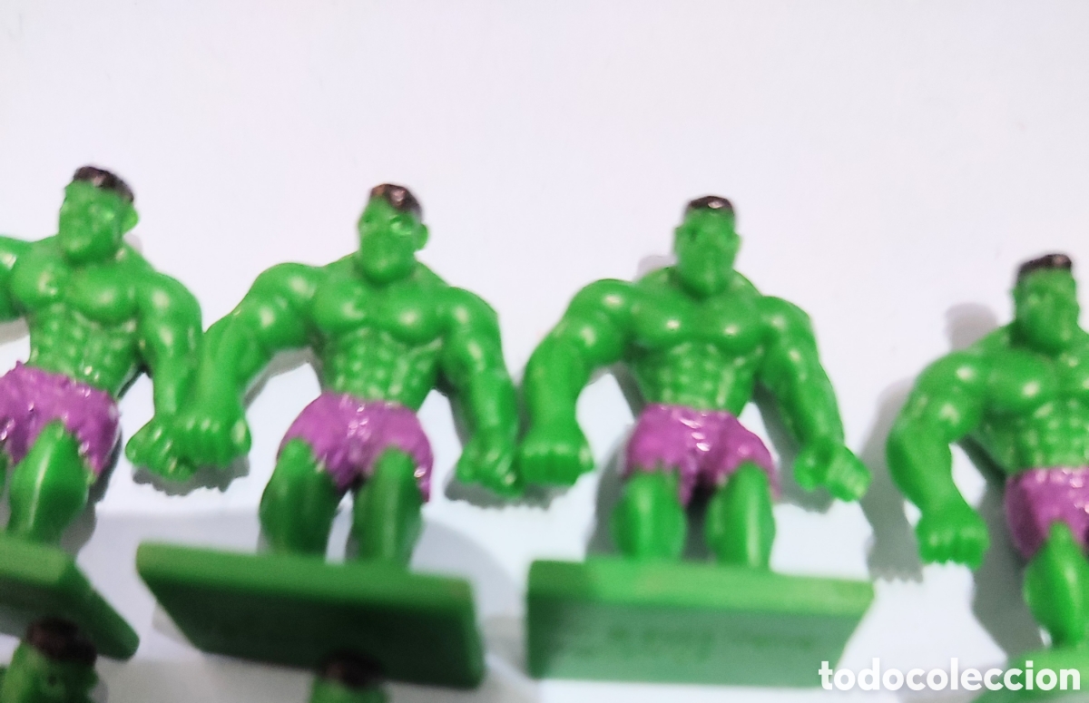 Figuras y mu&ntilde;ecos Marvel: Lote de 14 figuras Hulk .Mattel 2003.Yolanda - Foto 3