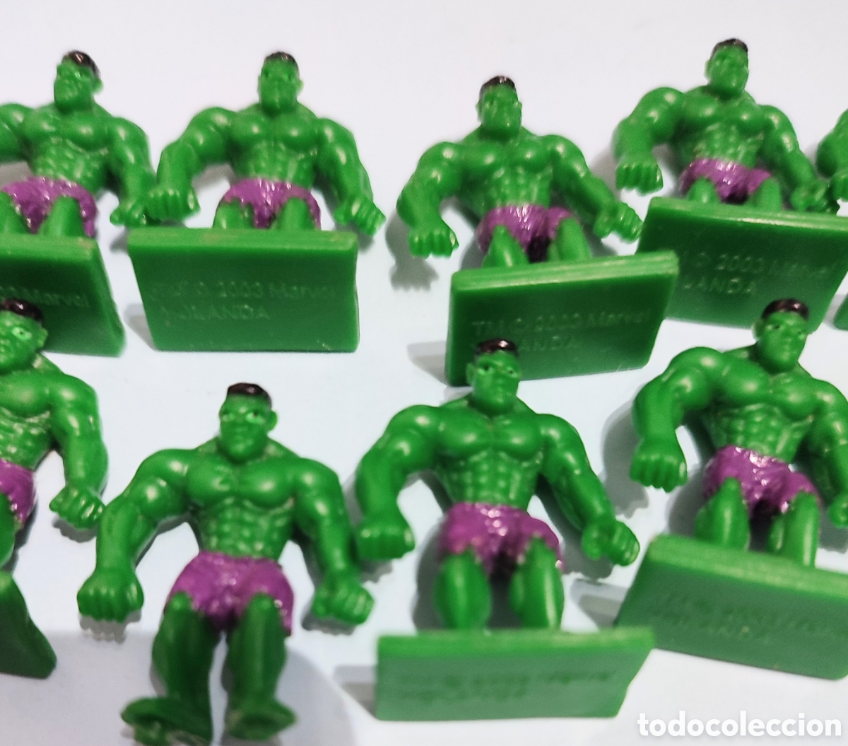 Figuras y mu&ntilde;ecos Marvel: Lote de 14 figuras Hulk .Mattel 2003.Yolanda - Foto 4