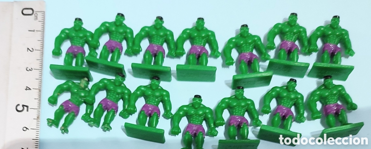 Figuras y mu&ntilde;ecos Marvel: Lote de 14 figuras Hulk .Mattel 2003.Yolanda - Foto 6