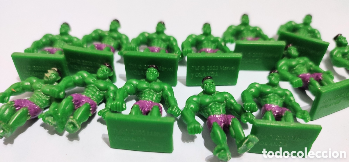 Figuras y mu&ntilde;ecos Marvel: Lote de 14 figuras Hulk .Mattel 2003.Yolanda - Foto 7