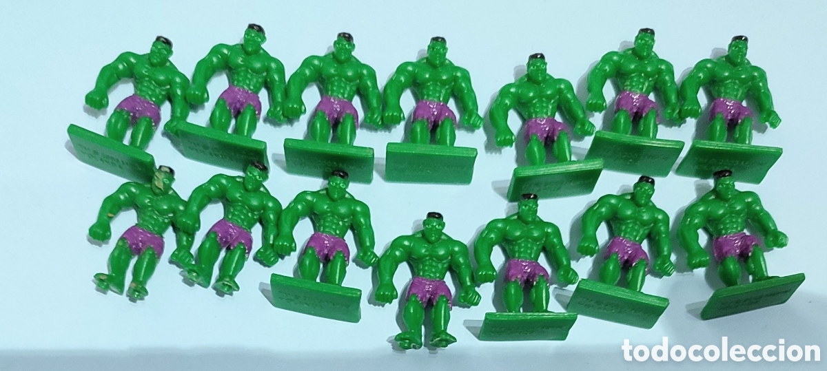 Figuras y mu&ntilde;ecos Marvel: Lote de 14 figuras Hulk .Mattel 2003.Yolanda - Foto 8