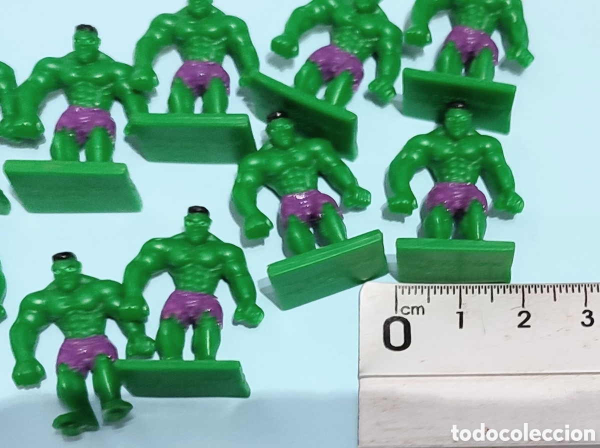 Figuras y mu&ntilde;ecos Marvel: Lote de 14 figuras Hulk .Mattel 2003.Yolanda - Foto 11