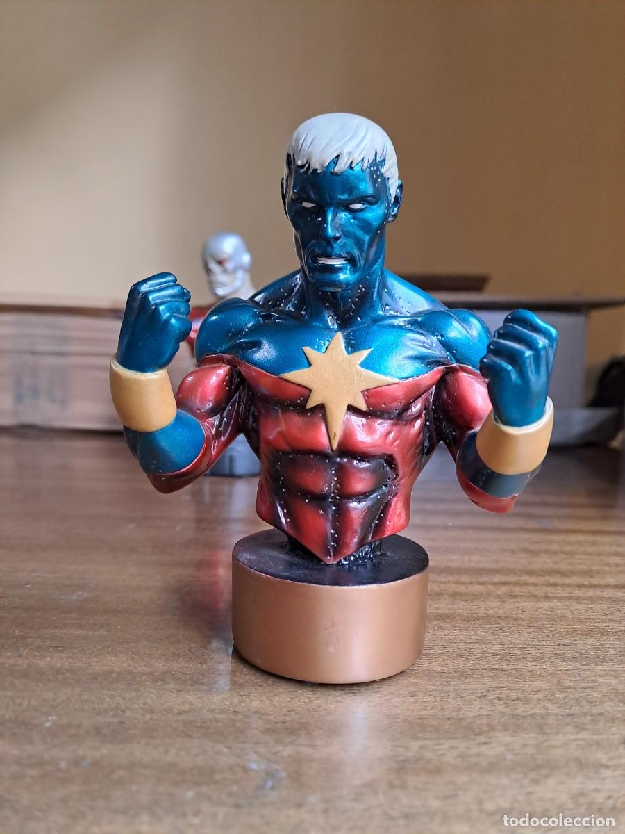 Figuras y mu&ntilde;ecos Marvel: CAPITAN MARVEL ( MINIBUSTO de resina ) - Foto 1