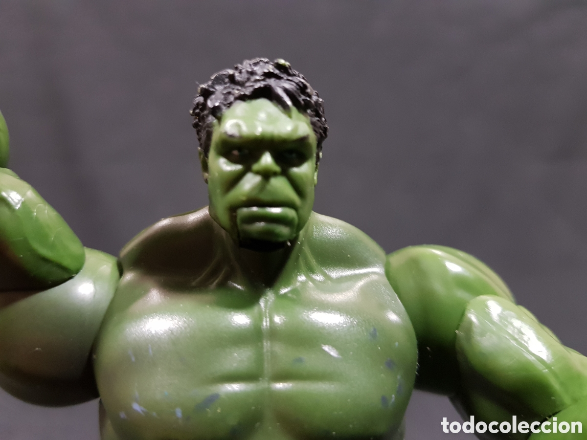 Figuras y mu&ntilde;ecos Marvel: Figura articulada 16 cms Hulk Marvel Hasbro 2011 - Foto 14