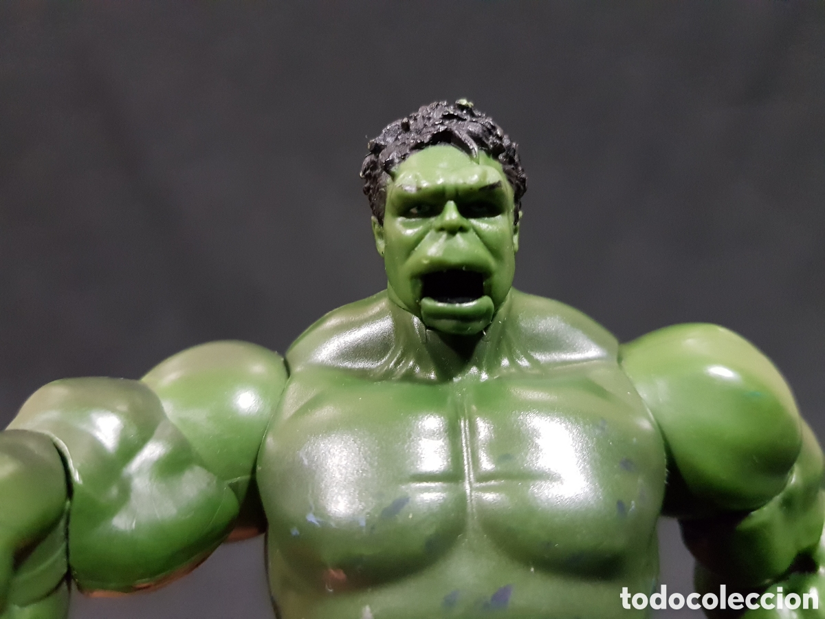 Figuras y mu&ntilde;ecos Marvel: Figura articulada 16 cms Hulk Marvel Hasbro 2011 - Foto 15