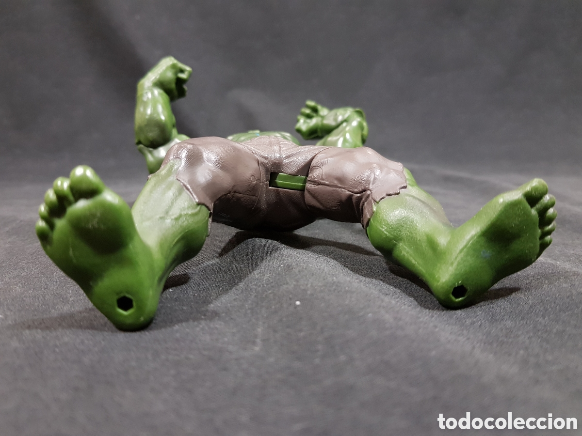 Figuras y mu&ntilde;ecos Marvel: Figura articulada 16 cms Hulk Marvel Hasbro 2011 - Foto 16