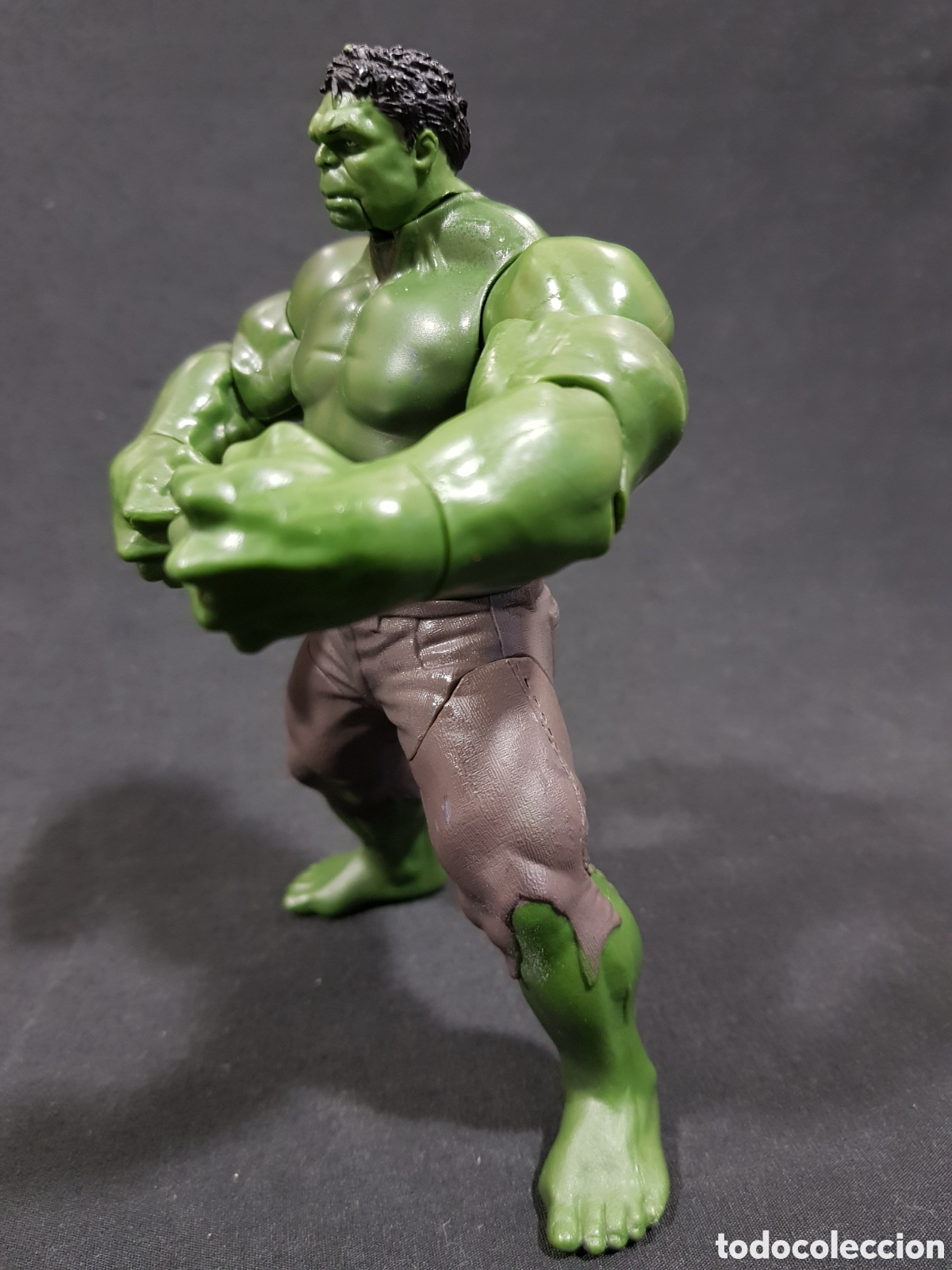 Figuras y mu&ntilde;ecos Marvel: Figura articulada 16 cms Hulk Marvel Hasbro 2011 - Foto 3