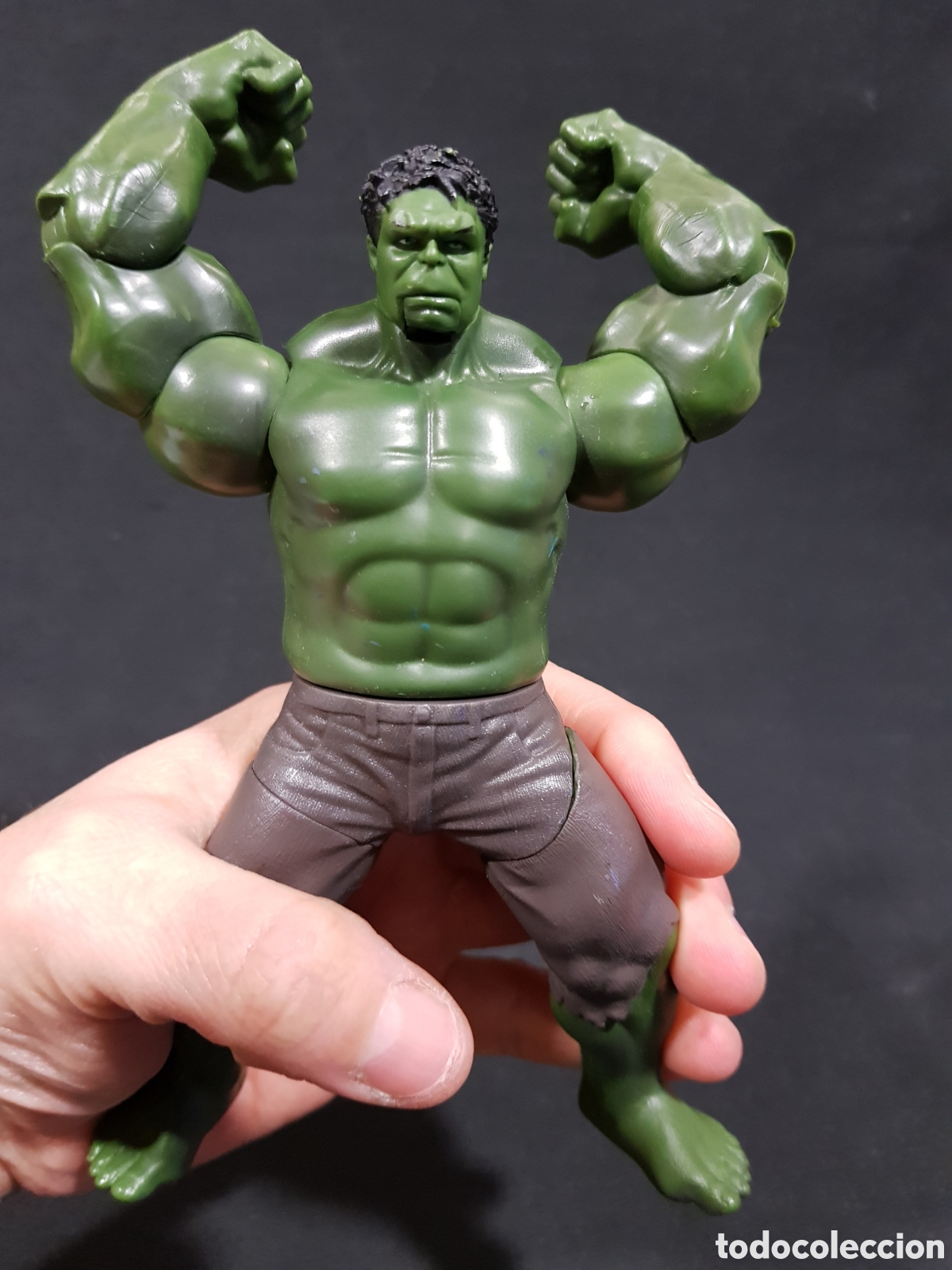 Figuras y mu&ntilde;ecos Marvel: Figura articulada 16 cms Hulk Marvel Hasbro 2011 - Foto 12