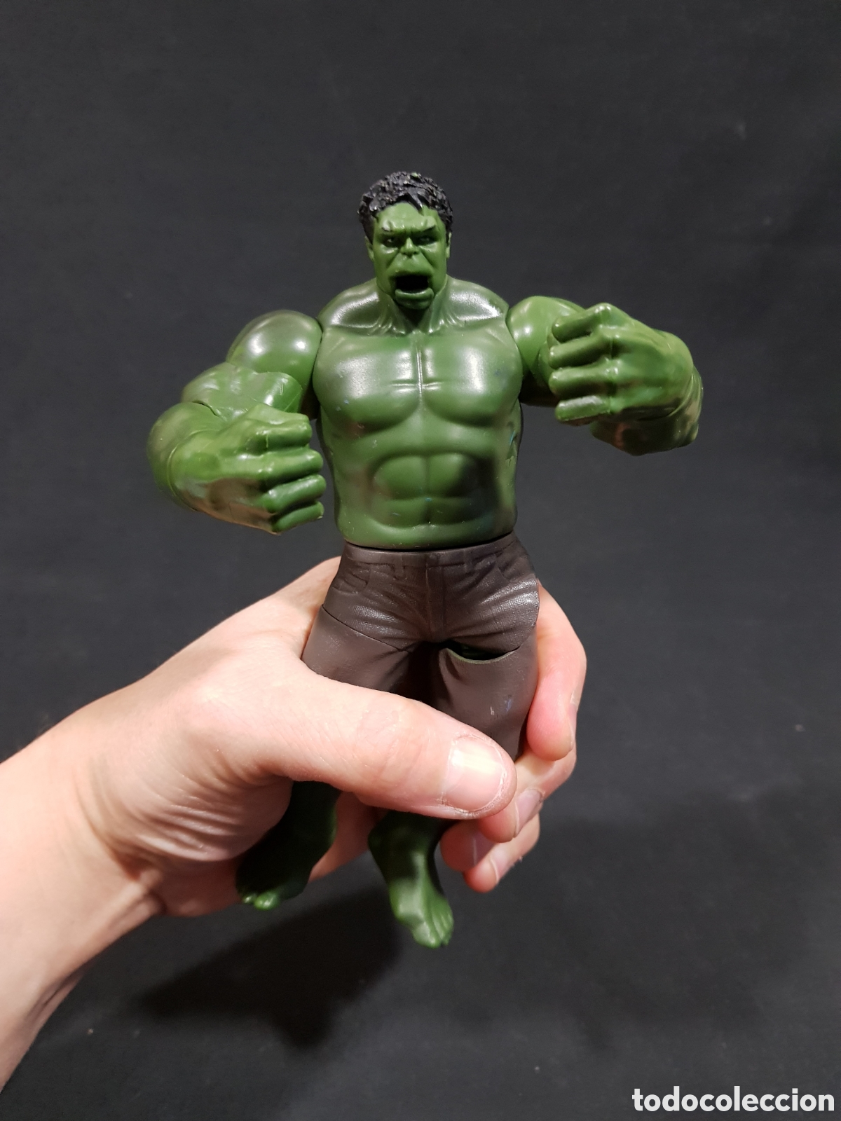 Figuras y mu&ntilde;ecos Marvel: Figura articulada 16 cms Hulk Marvel Hasbro 2011 - Foto 13