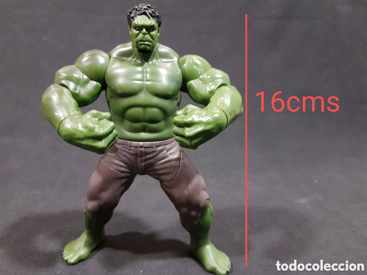 Figuras y mu&ntilde;ecos Marvel: Figura articulada 16 cms Hulk Marvel Hasbro 2011 - Foto 2
