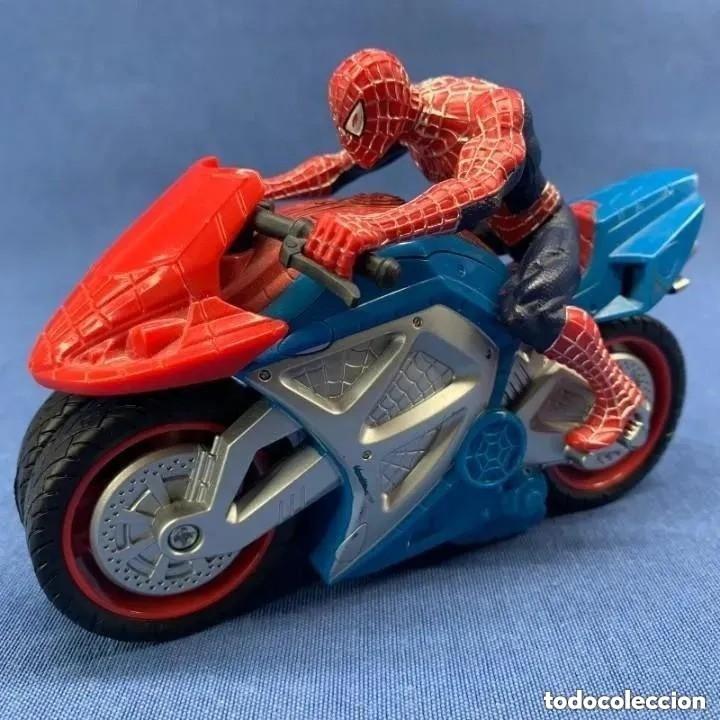 spiderman y moto - Acheter Figurines de Marvel sur todocoleccion