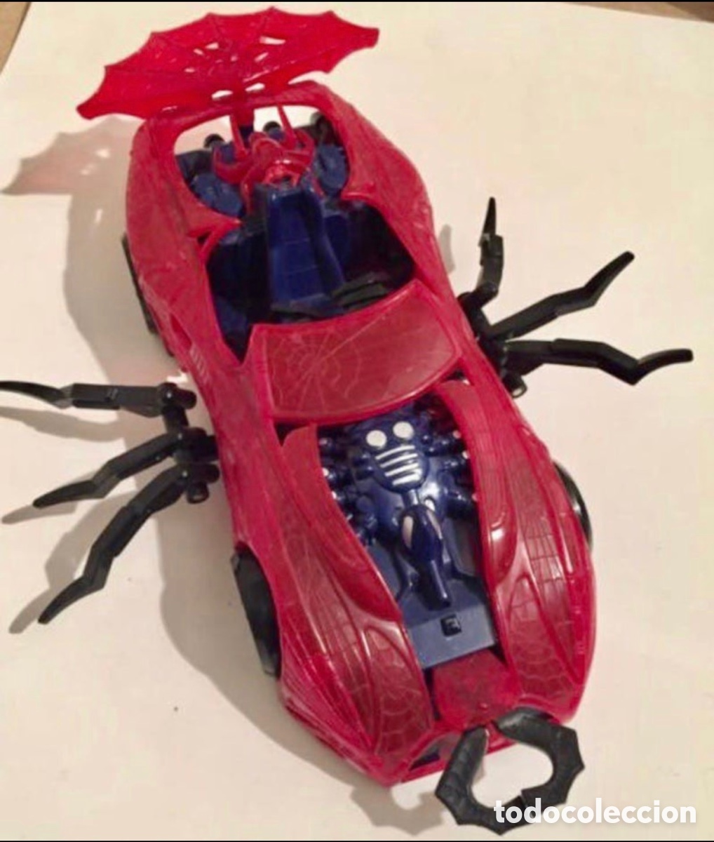 Figuras y mu&ntilde;ecos Marvel: MARVEL SPIDERMAN, 2 COCHES ORIGINALES UNO DE 1997 Y OTRO DE 2007. - Foto 3