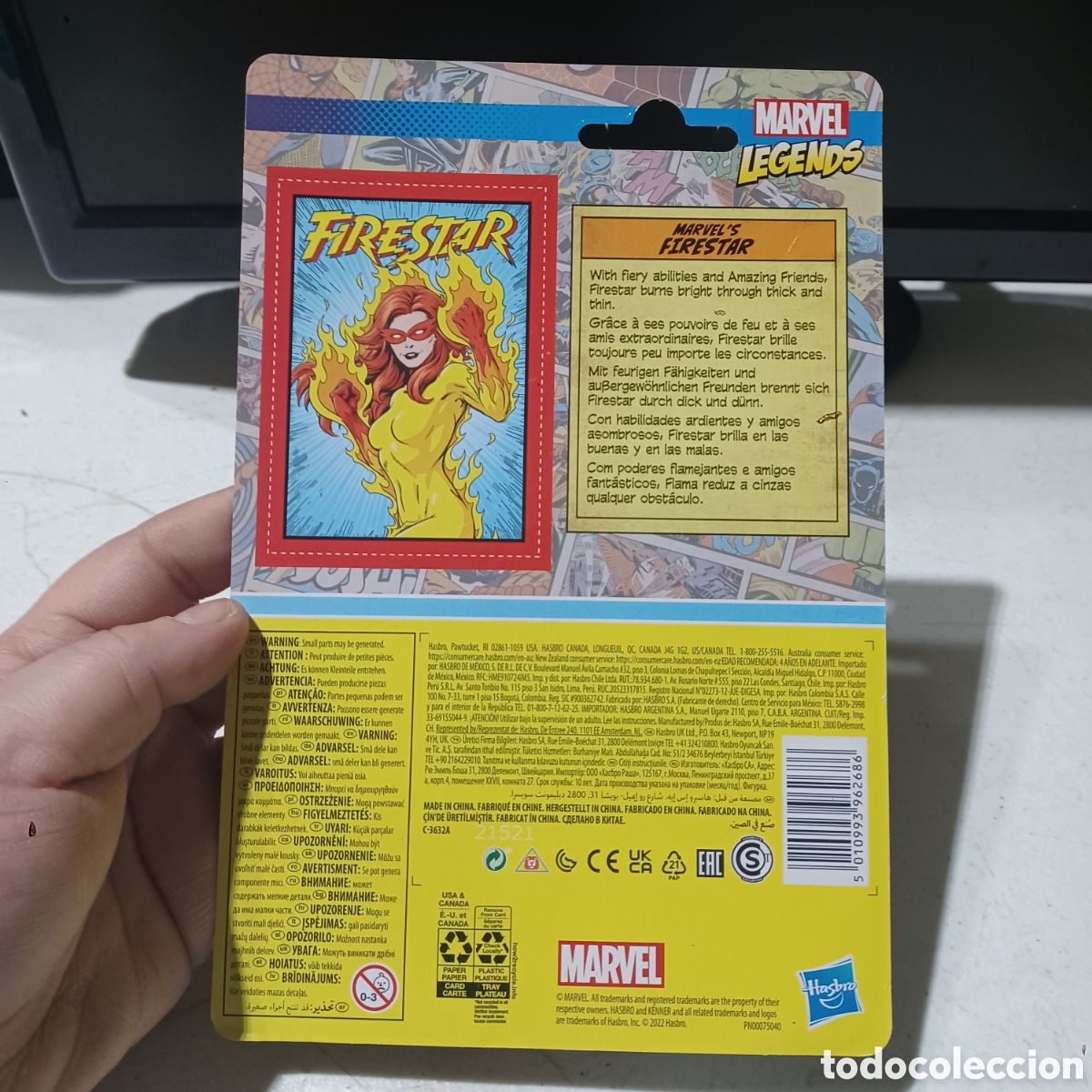 Figuras y mu&ntilde;ecos Marvel: Firestar Marvel Legends Hasbro 2022 - Foto 2