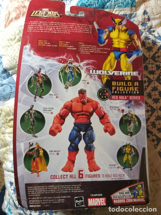 Figuras y mu&ntilde;ecos Marvel: MARVEL LEGENDS RED HULK SERIES LOBEZNO WOLVERINE THREE STRIPES - Foto 2