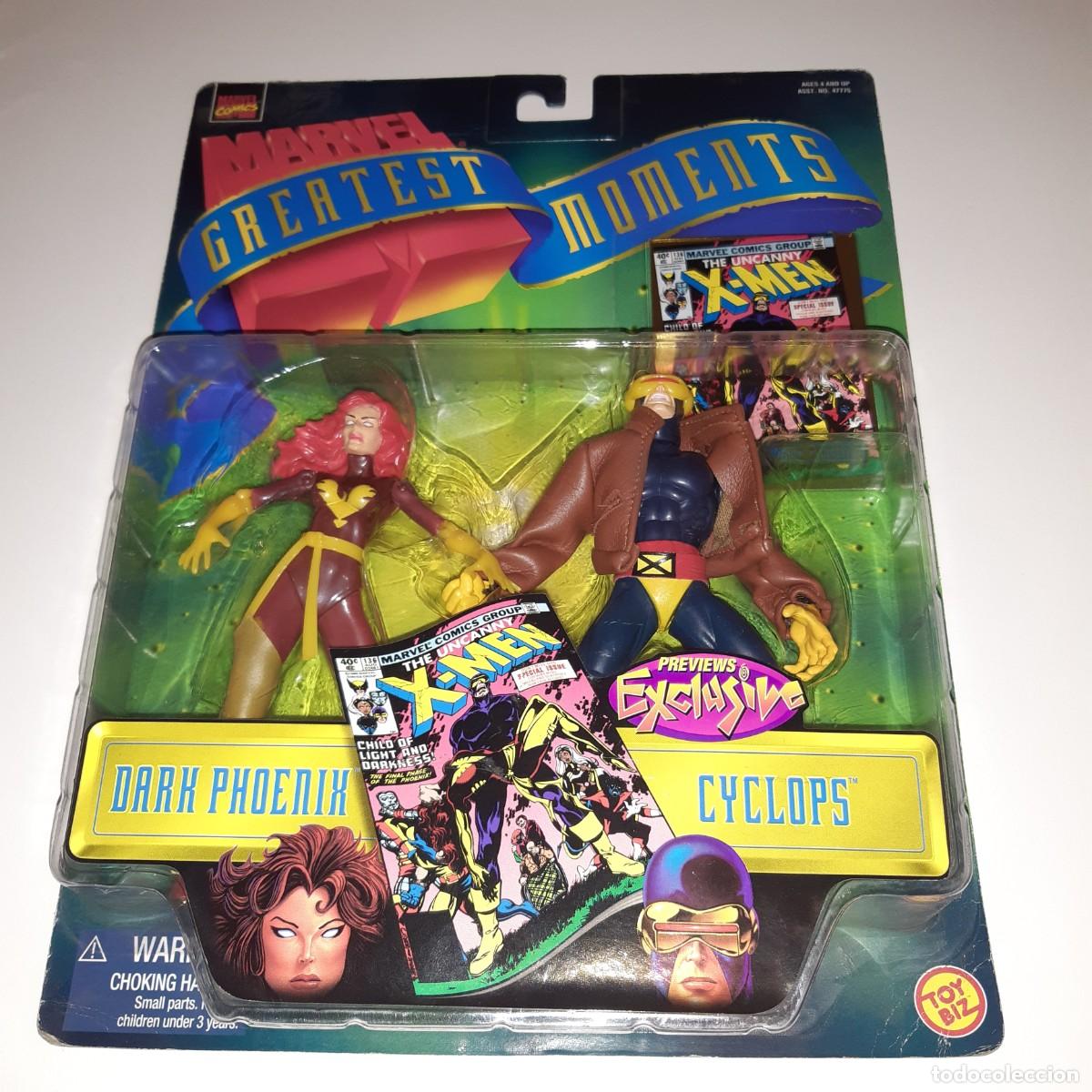 figura ciclople y fenix oscura. marvel greatest - Acquista Figure 