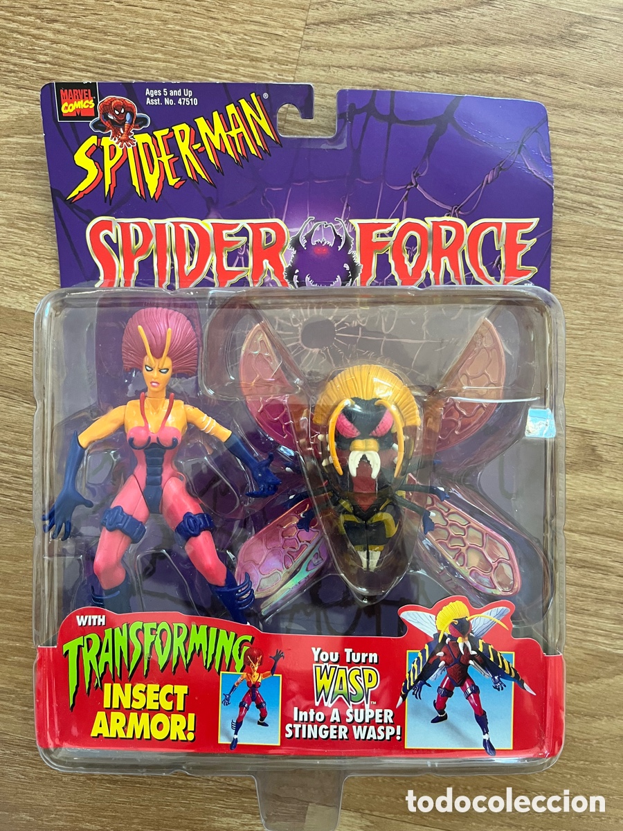 Figuras y mu&ntilde;ecos Marvel: Figura Spider-Man - Insect Armor Wasp - La avispa - Foto 1