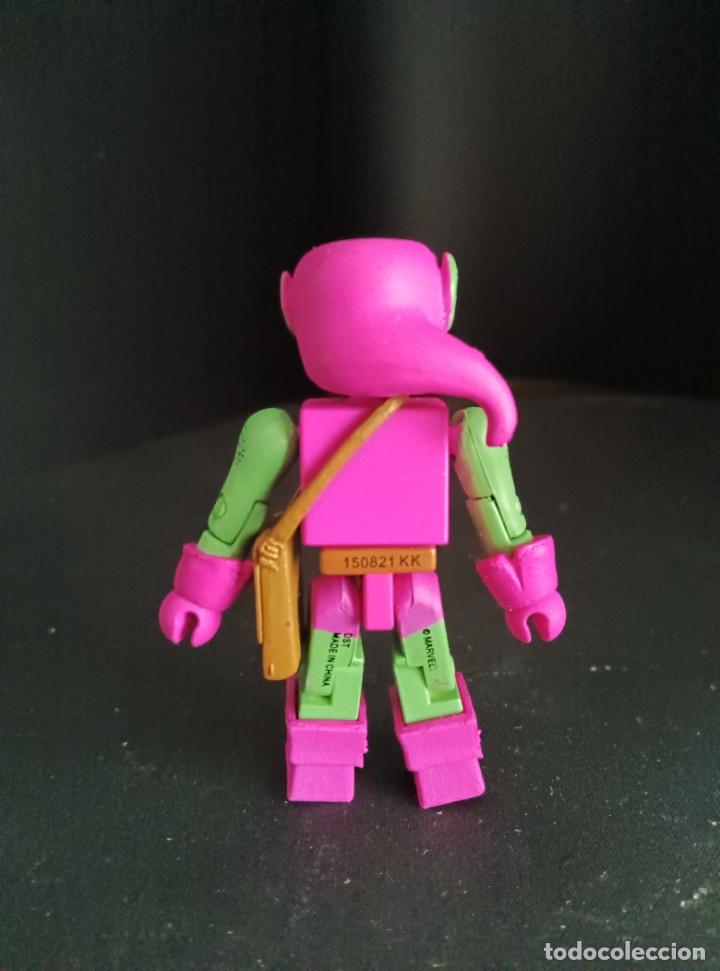 Figuras y mu&ntilde;ecos Marvel: EL DUENDE VERDE - SPIDER-MAN. ART ASYLUM 2002. MINIMATES - Foto 2