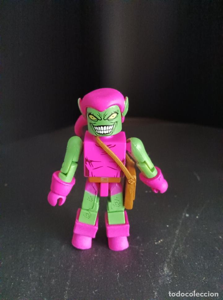 Figuras y mu&ntilde;ecos Marvel: EL DUENDE VERDE - SPIDER-MAN. ART ASYLUM 2002. MINIMATES - Foto 1