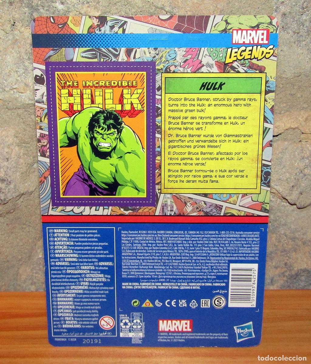 Figuras y mu&ntilde;ecos Marvel: HULK - MARVEL LEGENDS - KENNER - NUEVO Y EN SU BLISTER - LA MASA - Foto 3