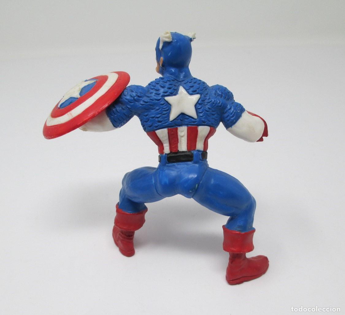 Figuras y mu&ntilde;ecos Marvel: Figura de Capit&aacute;n Am&eacute;rica - Marvel - 10 cm de alto - Foto 3