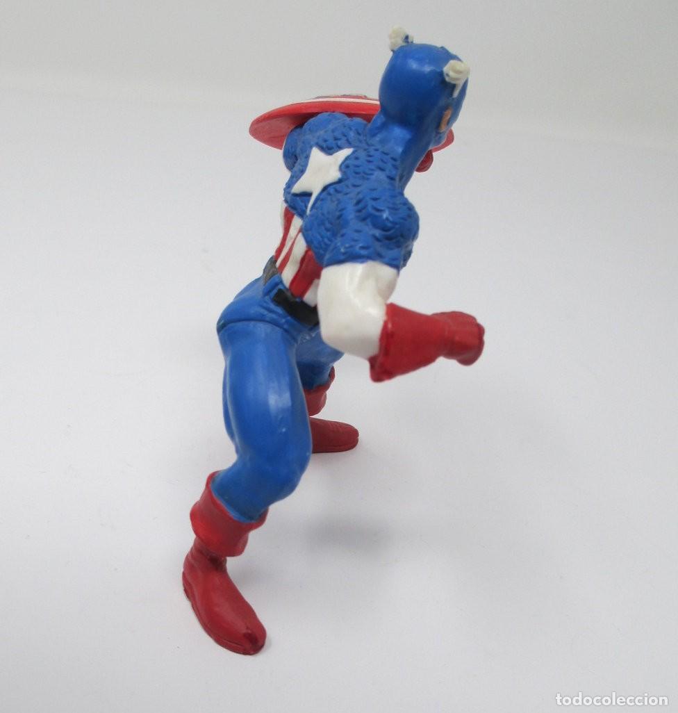 Figuras y mu&ntilde;ecos Marvel: Figura de Capit&aacute;n Am&eacute;rica - Marvel - 10 cm de alto - Foto 4