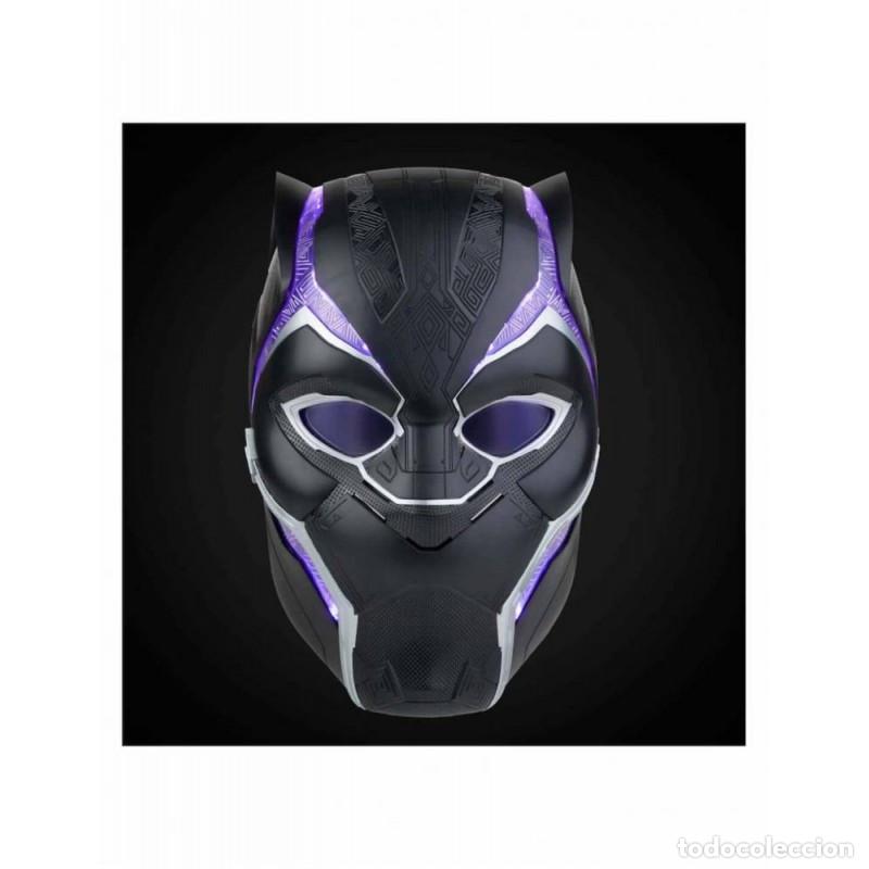 Figuras y mu&ntilde;ecos Marvel: Casco Black Panther R&eacute;plica 1:1 Marvel Legends - Foto 1