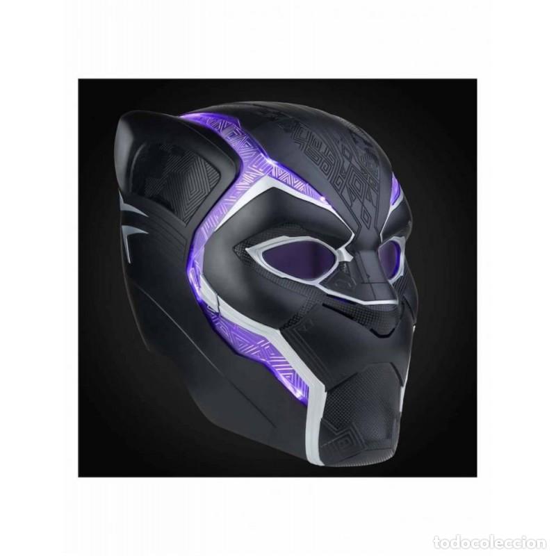 Figuras y mu&ntilde;ecos Marvel: Casco Black Panther R&eacute;plica 1:1 Marvel Legends - Foto 2