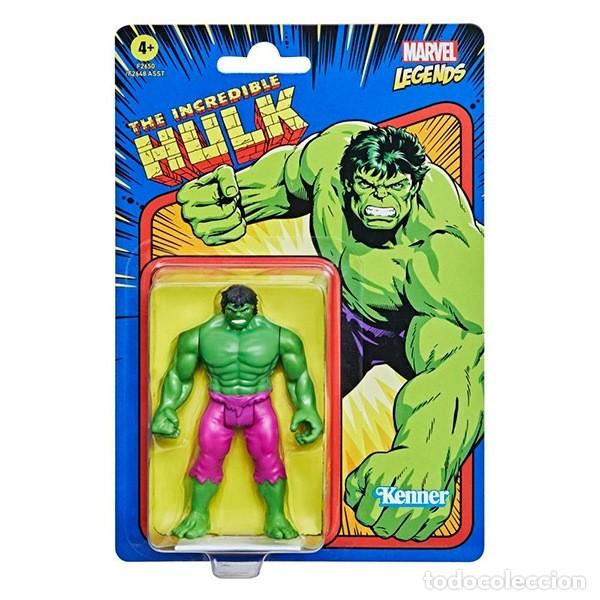 Figuras y mu&ntilde;ecos Marvel: HULK MARVEL RETRO LEGENDS 3,75 HASBRO FIGURA DE ACCI&Oacute;N - Foto 1