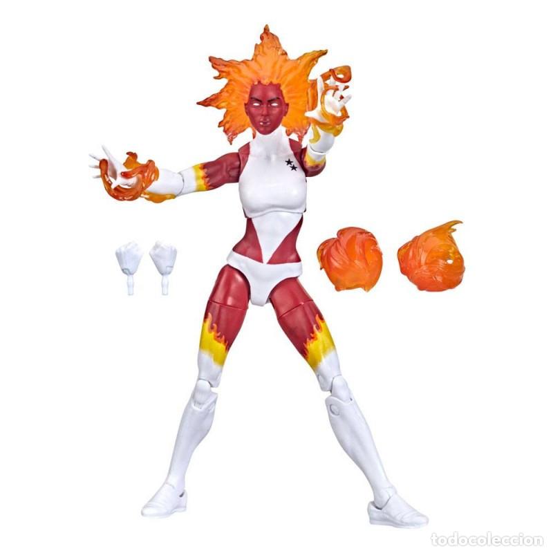 Figuras y mu&ntilde;ecos Marvel: Figura Marvels Binary Binaria Marvel Legends Hasbro - Foto 3