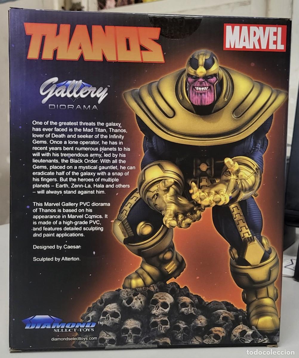 Figuras y mu&ntilde;ecos Marvel: THANOS - GALLERY DIORAMA / DIAMOND SELECT TOYS - Foto 3
