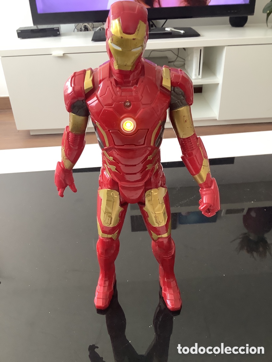 Figuras y mu&ntilde;ecos Marvel: MU&Ntilde;ECO DE IRON MAN ARTICULADO Y HABLA - Foto 1