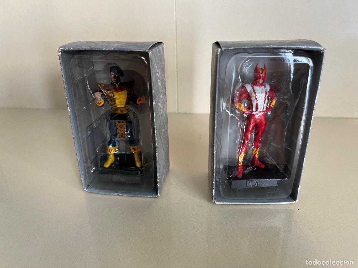 Figuras y mu&ntilde;ecos Marvel: LOTE DE 5 FIGURAS EN PLOMO DE MARVEL.2011 - Foto 2