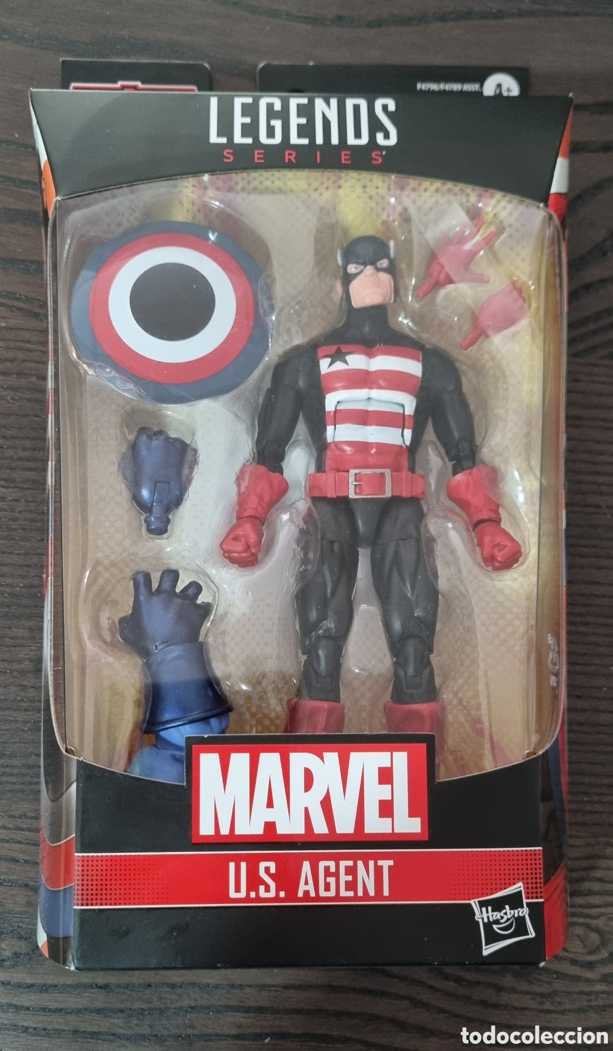 Figuras y mu&ntilde;ecos Marvel: Figura legends U.S.AGENT capit&aacute;n america - Foto 2
